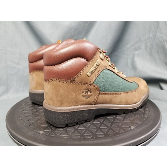Timberland Youths Field Boot Waterproof Brown Green Size 2 NEW NO BOX! - Picture 9 of 12